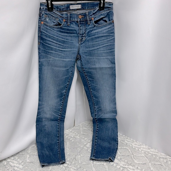 Madewell Skinny Skinny Medium Wash Denim Jeans Waist 29 - Picture 1 of 8